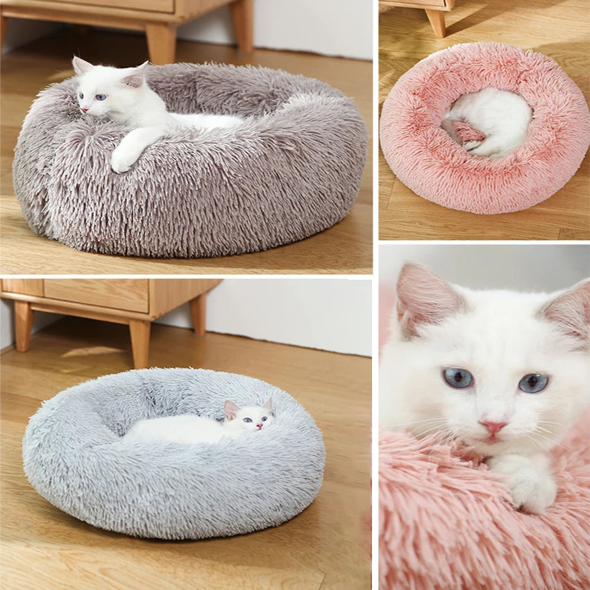Cama Donut de Felpa – El lugar favorito de tu michi o perri