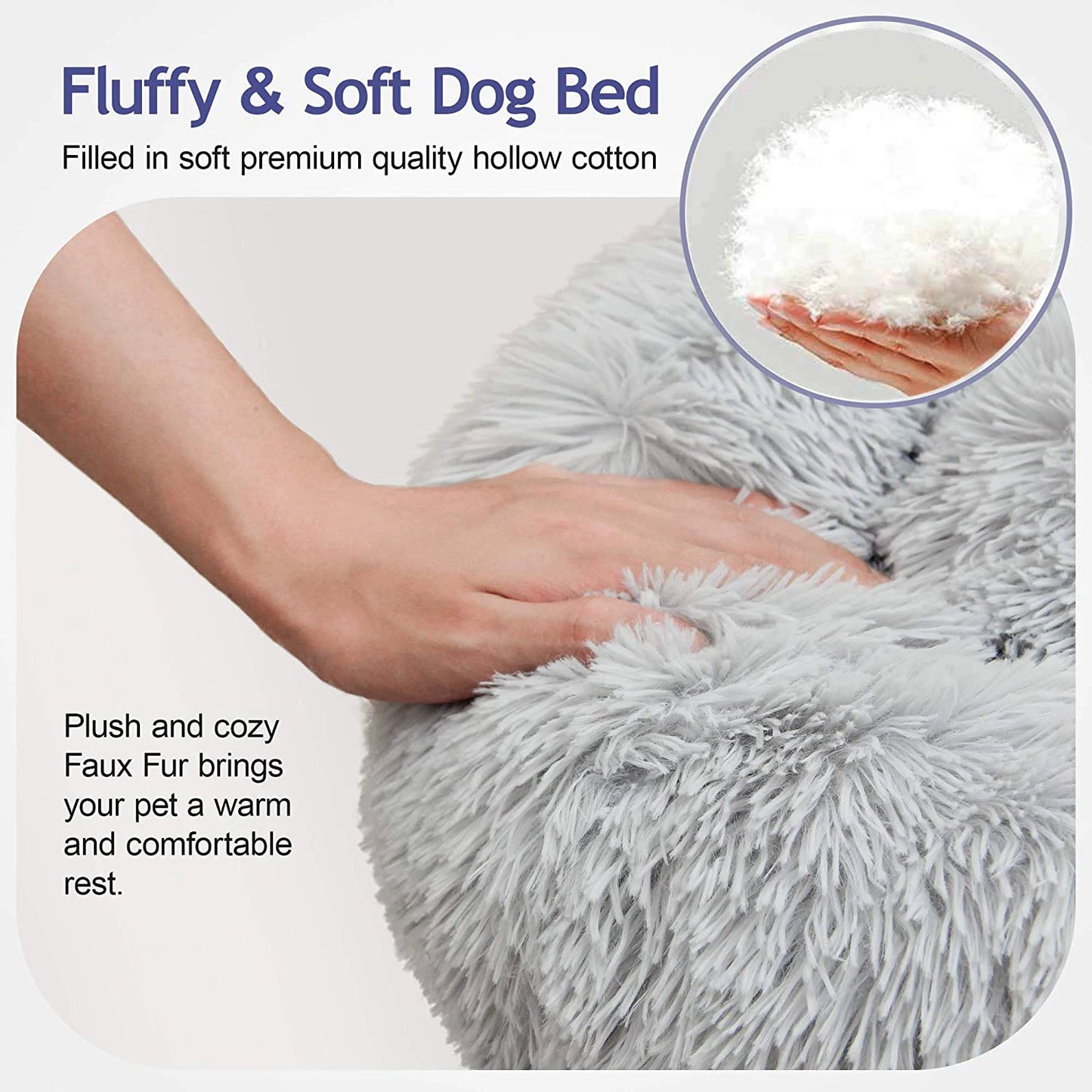 Cama Donut de Felpa – El lugar favorito de tu michi o perri